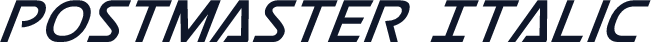 Postmaster Italic
