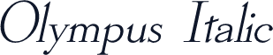 Olympus  Italic