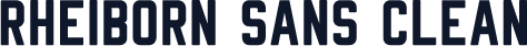 Rheiborn Sans Clean