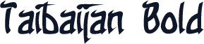 Taibaijan Bold