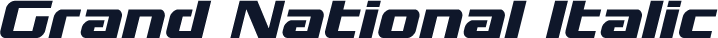 Grand National Italic