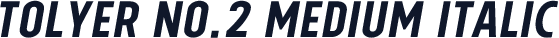 Tolyer No.2 Medium Italic