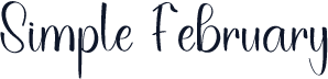 Simple February