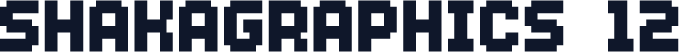 SHAKAGRAPHICS 12