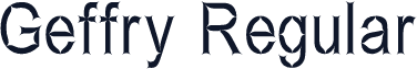 Geffry Regular