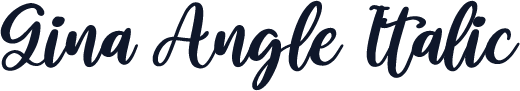 Gina Angle Italic