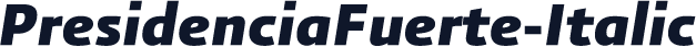 PresidenciaFuerte-Italic
