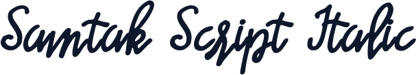 Samtak Script Italic