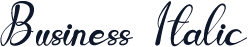 Business Italic