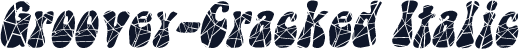 Groovey-Cracked Italic