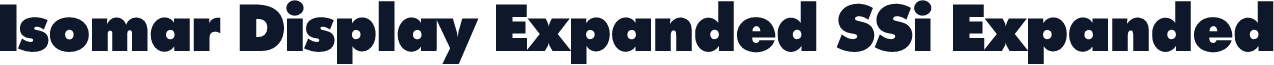 Isomar Display Expanded SSi Expanded