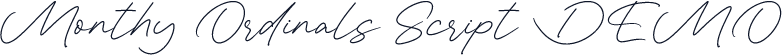 Monthy Ordinals Script DEMO