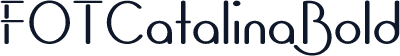 FOTCatalinaBold