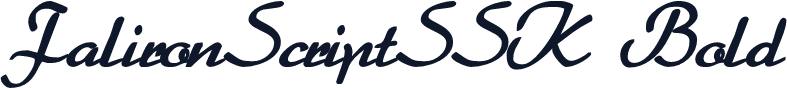 FalironScriptSSK Bold