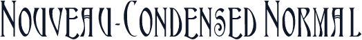 Nouveau-Condensed Normal