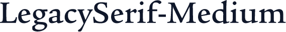 LegacySerif-Medium