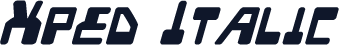 Xped Italic