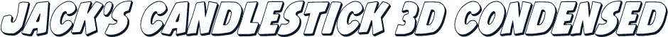 Jack's Candlestick 3D Condensed