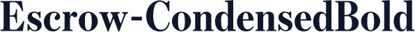 Escrow-CondensedBold