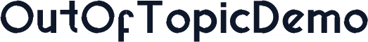 OutOfTopicDemo