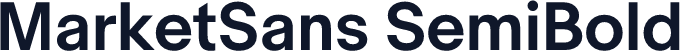 MarketSans SemiBold