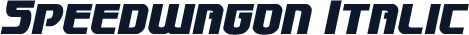 Speedwagon Italic