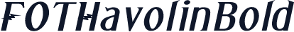 FOTHavolinBold