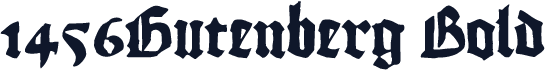 1456Gutenberg Bold