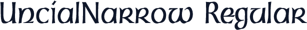 UncialNarrow Regular