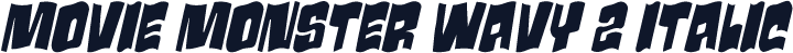 Movie Monster Wavy 2 Italic