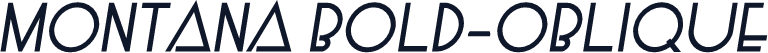 Montana Bold-Oblique