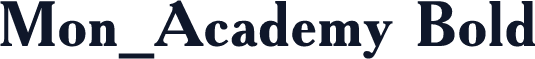 Mon_Academy Bold