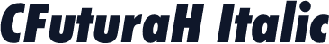 CFuturaH Italic