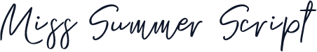 Miss Summer Script