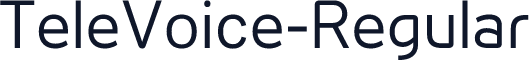 TeleVoice-Regular