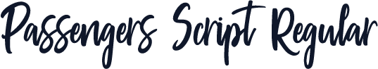Passengers Script Regular
