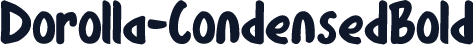 Dorolla-CondensedBold