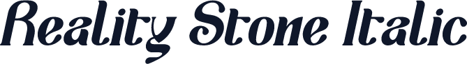 Reality Stone Italic