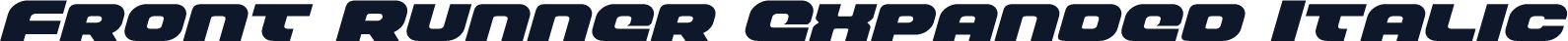 Front Runner Expanded Italic