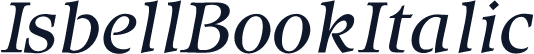 IsbellBookItalic