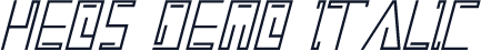 Heos Demo Italic