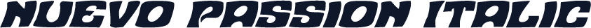 Nuevo Passion Italic