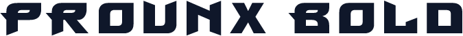 ProunX Bold