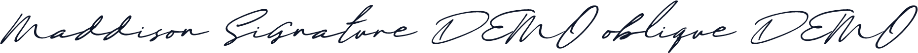 Maddison Signature DEMO oblique DEMO