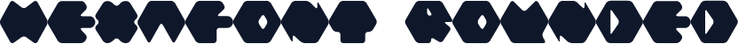 Hexafont Rounded