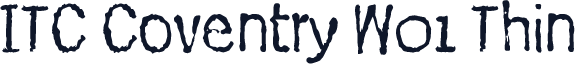 ITC Coventry W01 Thin
