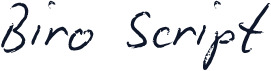 Biro-Script