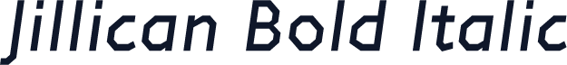 Jillican Bold Italic