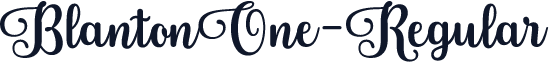 BlantonOne-Regular