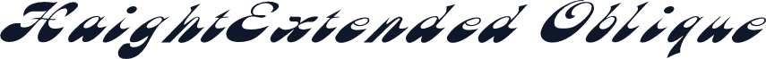 HaightExtended Oblique